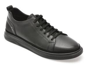 Pantofi sport EPICA negri, 8161, din piele naturala